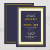 Klassieke uitnodiging tot het indienen van Mannen (Voorkant / Achterkant)