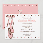 Klassieke uitnodiging tot het indienen van schoen (Voorkant / Achterkant)