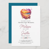 Klassieke uitnodiging tot het voeren van een stran (Voorkant / Achterkant)