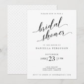 Klassieke uitnodiging voor het sturen van weddensc (Voorkant / Achterkant)