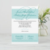 Klassieke uitnodiging voor weddenschappen (Staand voorkant)