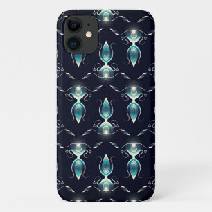 Klassieke uitstraling van blauwe edelstenen met gl Case-Mate iPhone case