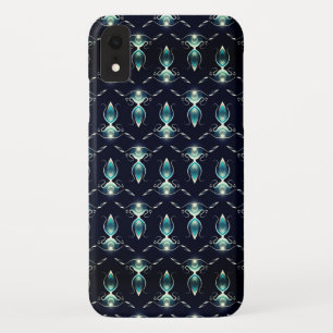 Klassieke uitstraling van blauwe edelstenen met gl Case-Mate iPhone case