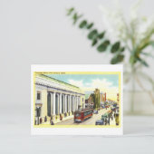 Klassieke uitzicht op New Bedford, Massachusetts, Briefkaart (Staand voorkant)