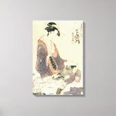Klassieke  ukiyo-e geisha japans dameskunst canvas afdruk (Voorkant)