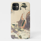 Klassieke  ukiyo-e geisha japans dameskunst Case-Mate iPhone case (Achterkant)