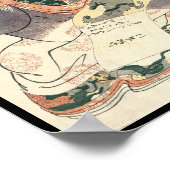 Klassieke  ukiyo-e geisha japans dameskunst poster (Hoek)