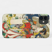 Klassieke  ukiyo-e geisha met paraplu maiko Case-Mate iPhone case (Achterkant (horizontaal))