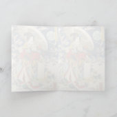 Klassieke  ukiyo-e geisha met paraplu maiko kaart (Binnen)