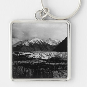 Klassieke USA Alaska Matanuska gletsjer 1970 Sleutelhanger