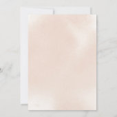 Klassieke usty roze roze roodbruin ledenerie kaart (Achterkant)