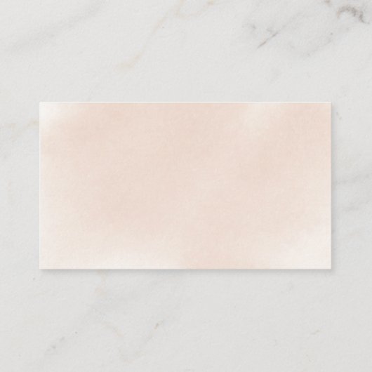 Klassieke usty roze roze website voor bruiloft informatiekaartje (Achterkant)