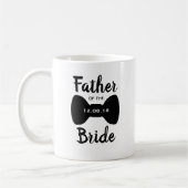 Klassieke vader van de bruid Bowtie Koffiemok (Links)
