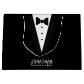 Klassieke vader van de bruid bruiloft Tuxedo Groot Cadeauzakje (Voorkant)