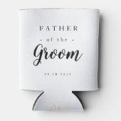 Klassieke vader van de bruidegom blikjeskoeler (Voorkant)