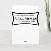 Klassieke Vaderdag Kaart (Achterkant)