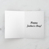 Klassieke Vaderdag Kaart (Binnen)