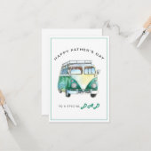 Klassieke Vaderdag Kaart (Voorkant / Achterkant in situ)