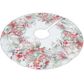 Klassieke vakantiebessen kerstboom rok (Gekanteld)