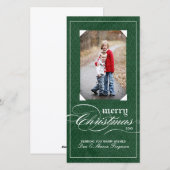 Klassieke vakantiefotokaarten (4x8) feestdagenkaart (Voorkant / Achterkant)