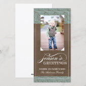 Klassieke vakantiefotokaarten (4x8) feestdagenkaart (Voorkant / Achterkant)