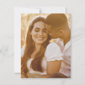 Klassieke Valentijn hart Notitiekaartje (Achterkant)