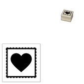Klassieke Valentijn in postage stijl Rubberstempel (Gestempeld)