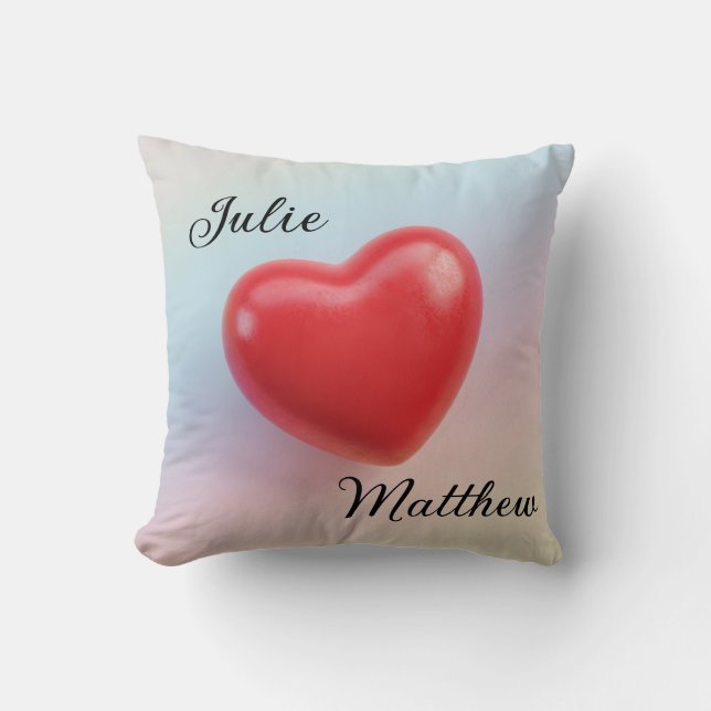 klassieke valentijnsdag romantisch kussen (Voorkant)