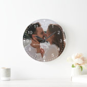 klassieke  van de de dag van de manuscriptbruiloft grote klok (Huis)