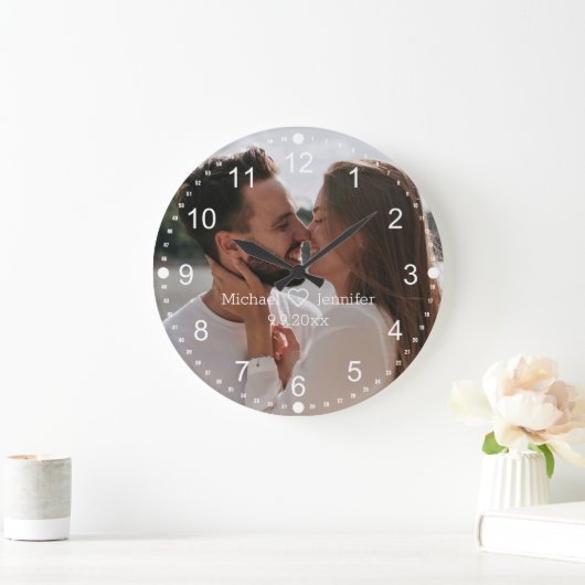 klassieke  van de de dag van de manuscriptbruiloft grote klok (Huis)