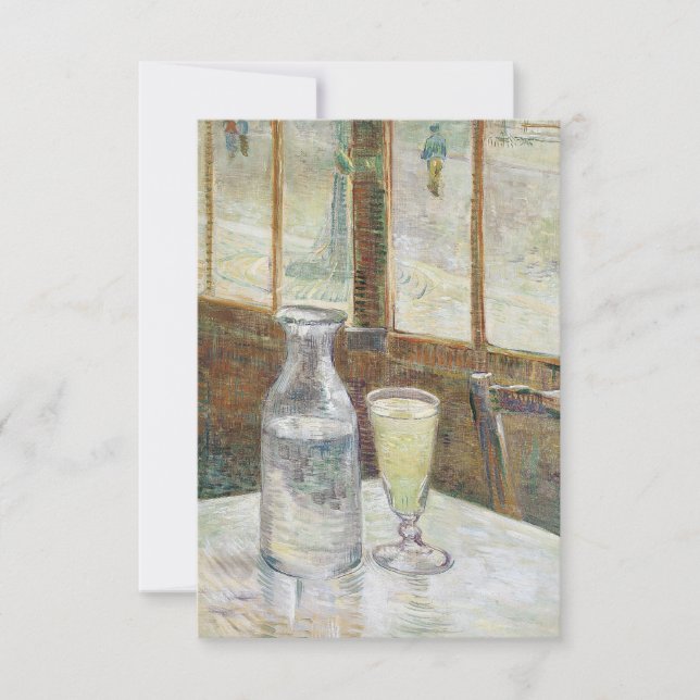 Klassieke Van Gogh Parijs Café Absinthe Kunst (Voorkant)