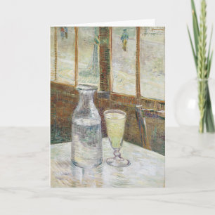 Klassieke Van Gogh Parijs Café Absinthe Kunst Kaart