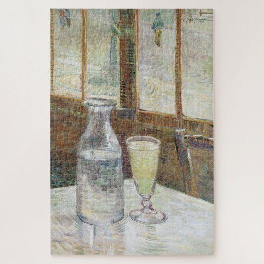 Klassieke Van Gogh Parijs Café Absinthe Kunst Legpuzzel (Verticaal)