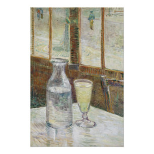 Klassieke Van Gogh Parijs Café Absinthe Kunst Perfect Poster