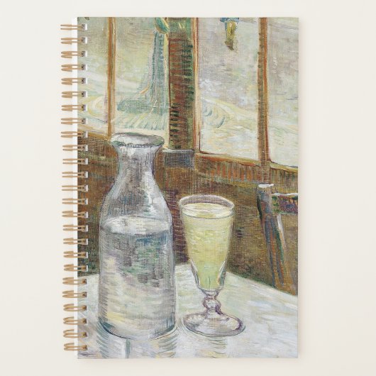 Klassieke Van Gogh Parijs Café Absinthe Kunst Planner (Voorkant)