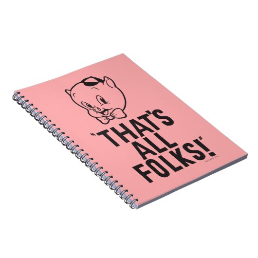 Klassieke Varken "Dat zijn allemaal volken!" Notitieboek (Rechterzijde)