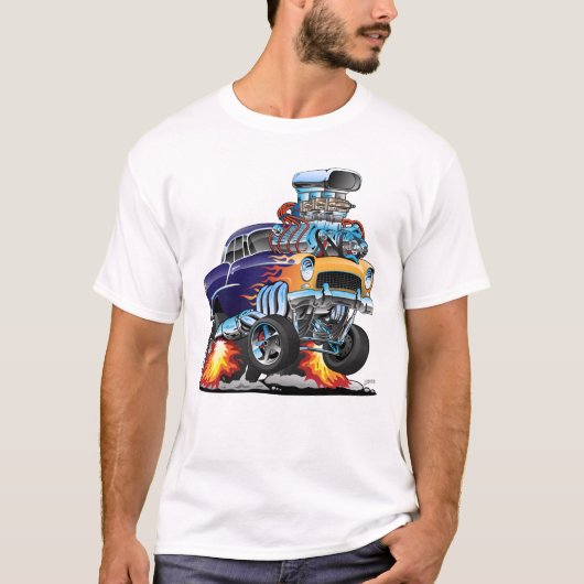 Klassieke vaten warme Cartoon T-shirt (Voorkant)