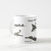 Klassieke vechters koffiemok (Voorkant links)