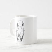 Klassieke vent koffiemok (Voorkant links)