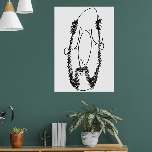 Klassieke vent poster (Woonkamer 1)