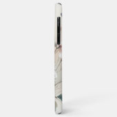 Klassieke verfijnde delicate waterverf bloemen Case-Mate iPhone case (Achterkant/links)