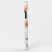 Klassieke verfijnde delicate waterverf bloemen Case-Mate iPhone case (Achterkant/rechts)