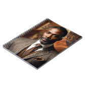 Klassieke verfijnde Harlem Renaissance Notitieboek (Linkerzijde)