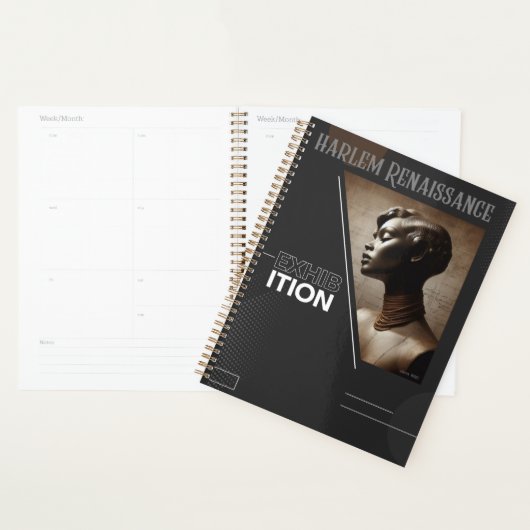 Klassieke verfijnde Harlem Renaissance Spelen Planner (Display)