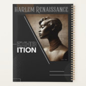 Klassieke verfijnde Harlem Renaissance Spelen Planner (Achterkant)
