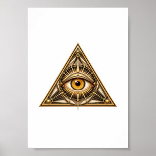 Klassieke Vergulde Voorzienigheid Poster