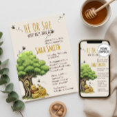 Klassieke Verhalenboek Beer "Wat zal Baby Bij doen Kaart