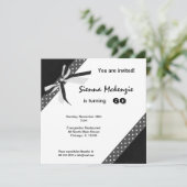 Klassieke verjaardag kaart (Staand voorkant)