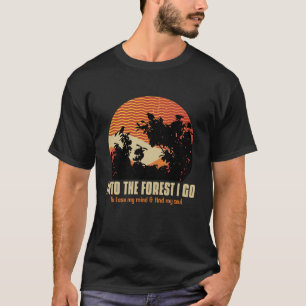 Klassieke verkenning van paden en de natuur t-shirt