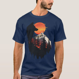 Klassieke verkenning van paden en Natuur T-shirt